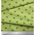 thumbnail image 3 of Soimoi Polyester Crepe Fabric Elephant Face Animal Printed Fabric 1 Yard 42 Inch Wide, 3 of 3