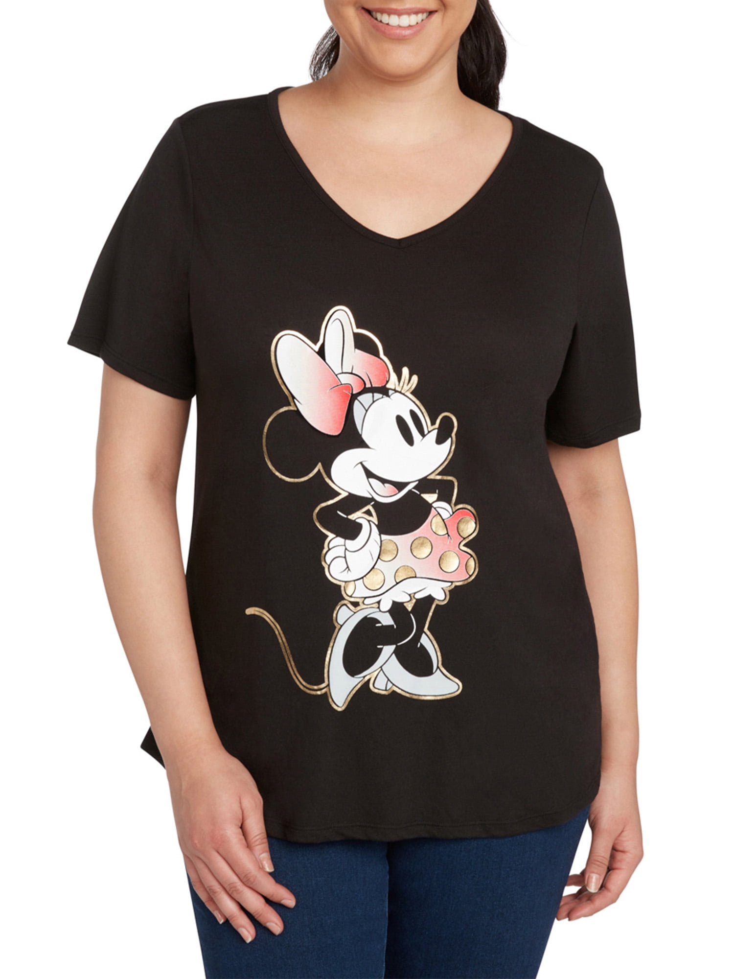 women's plus size minnie mouse shirt