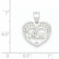 thumbnail image 3 of Sterling Silver Mama Heart Charm, 3 of 3
