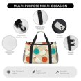 thumbnail image 4 of Disketp Vintage Bowling Bolsa de Viaje Tipo Duffle, Bolso de Mano para Fin de Semana para Mujer, Bolsa de Gimnasio Ligera para Hombre, Esencial para Viajes, 4 of 7