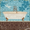 thumbnail image 2 of Audit, Lisa 15x15 Black Ornate Wood Framed with Double Matting Museum Art Print Titled - Eco Motif Bath II, 2 of 4