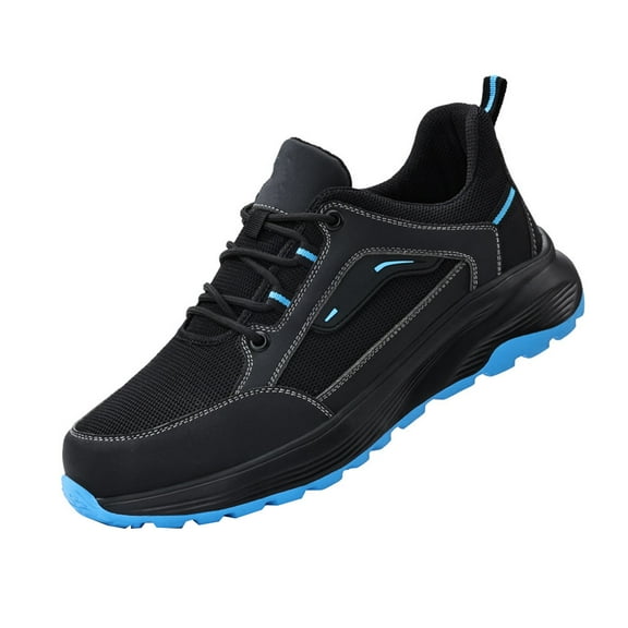 Safety Shoes Men Women Lightweight Work Shoes Sporty Breathable Steel Toe Shoes Non-Slip