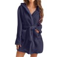 thumbnail image 1 of Albornoces para niños y niñas, batas para niños pequeños y niñas, pijamas con capucha de lana coralina suave de felpa para niños, ropa de dormir para niños, 1 of 5