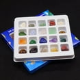 thumbnail image 4 of Up to 50% Off, Desk Decor Kingtowag Clearance, Seven Chakra Healing Crystal Kit - 20 Irregular Healing Gemstones Yoga Stone Spiritual Healing Kit, 20Pc Gemstones, Home Decor Markdowns!, 4 of 7