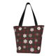 thumbnail image 1 of Fotbe Plaid Snowflakes Festive Bolsa de Playa con Estampado, Bolsa de Hombro, Bolsa de Mano Espaciosa, Bolsa de Viaje Ligera, Bolsa de Compras Versátil, 1 of 6