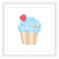 thumbnail image 6 of Marmont Hill "Blue Cupcake" by Diana Alcala Framed Painting Print, 6 of 6