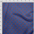 thumbnail image 3 of oneOone Polyester Lycra Fabric Leaves|Floral & Paisley Block Printed Craft Fabric BTY 56 Inch Wide, 3 of 4