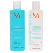 Moroccanoil Hydrating Shampoo 8.5 oz & Hydrating Conditioner 8.5 oz Combo Pack