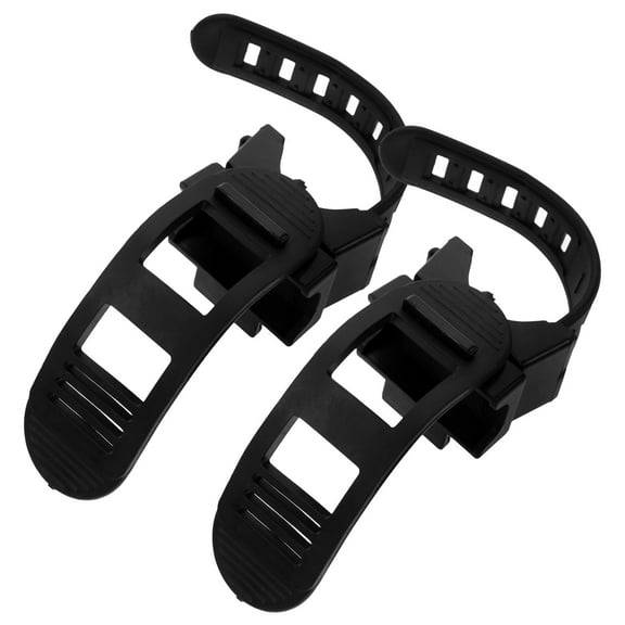 2 Pcs Walking Sticks Cane Holder for Walker Crutch Holder Crutch Brace Light with Hook Scooter Plastic Elder