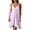 Beige, variant on YuXingFu Casual Dresses for Women Mini Crew Neck Plus Size Womens Dress Sleeveless with Pocket Casual Summer Purple Free Size