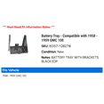 thumbnail image 2 of Battery Tray - Compatible with 1958 - 1959 GMC 100, 2 of 2