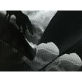 thumbnail image 4 of Ambesonne Wolf Quilted Bedspread Set 3 Pcs, Howling Under Full Moon, King Size, Black Grey and White, 4 of 5