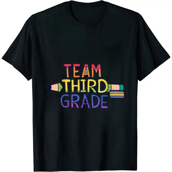 Back To School Team Third Grade 3rd Teacher Student T-Shirt