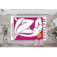 thumbnail image 6 of Woman Silhouette Rug, Outdoor Rug, Reproduction Rugs, Matisse Rug, Woman Silhouette Rug, Home Decor Rug, Non Slip Rug, Minimal Rug, Pink Rug, 2.6'x9.2' - 80x280 cm, 6 of 8