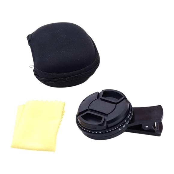 Accesorio de fotografía ligero con clip para filtro CPL para lente de teléfono Juego de 67 mm