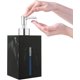 thumbnail image 1 of Elegante dispensador de jabón para baño, dispensador de jabón líquido de plástico acrílico de diseño moderno de 500 ml, diseño de mármol nórdico resistente a la decoloración, reutilizable y, 1 of 5
