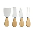 thumbnail image 6 of Gibson Home Rustic Inspirations 18-Piece Bamboo Charcuterie Board Set – Ceramic Bowls, Utensils, 6 of 17
