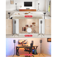 thumbnail image 5 of ULTIMEA Speaker Stands Pair, Height Adjustable Speaker Stand, Extends 24.4" to 36.6", Compatible with ULTIMEA Poseidon Series Surround Sound Speaker, Steady 300, 5 of 9
