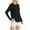 Womens Fall Clothes Black, variant on Womens UPF 50 UV Shirts Long Sleeve Workout Sun Shirt Outdoor Gym Hiking Tops Quick Dry Lightweight Athletic T-Shirts