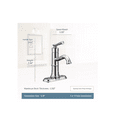 thumbnail image 4 of Moen Belfield Nickel Brushed 1-Handle Bathroom Faucet, 4 of 5