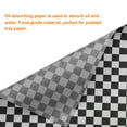 thumbnail image 4 of 100pcs Square Checkered Pattern Wax Paper Sheets 7" x 7", Blue, 4 of 7