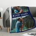 thumbnail image 3 of Customized Christmas Blanket for Daughter Son (Full-Size) Personalized Blankets Throws Fleece Custom Blanket with Picture for Customized Gifts 10 Photos Available Blankets, 3 of 5