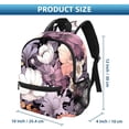 thumbnail image 2 of Lnk plants Large Capacity Backpack with Adjustable Shoulder Strap, Printed Design, Lightweight , Shoulder Backpack Book Bag, Small Backpack Purses for Teens, 2 of 6