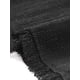 thumbnail image 5 of Vestido de Tweed para Mujer INSPIRE CHIC con Cuello Redondo, Mangas Cortas, Elegante, Largo hasta la Rodilla, Color Negro, 5 of 6