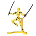 thumbnail image 3 of Robot móvil multiarticulado de 13cm, maniquí impreso en 3D, figuras de acción, juguetes para niños y adultos, modelos de ensamblaje, juguetes antiestrés con soporte, 3 of 5