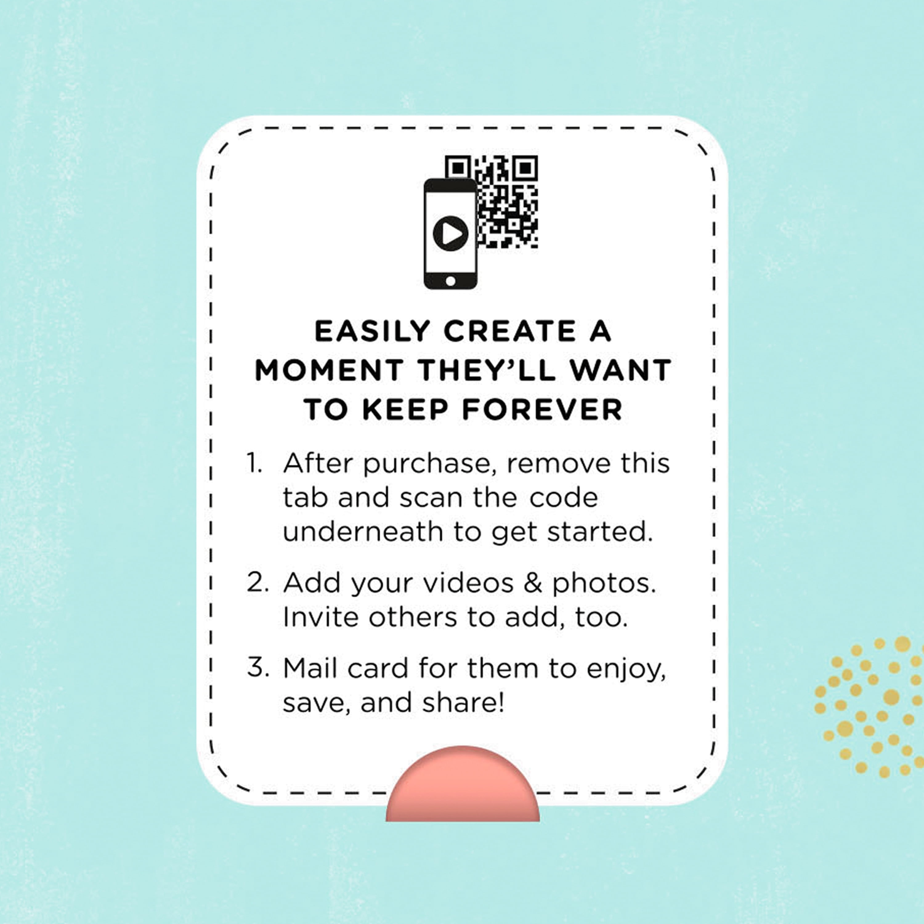 (2 pack) Hallmark Personalized Video Birthday Card, You Are Amazing (Record Your Own Video Greeting)