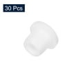 thumbnail image 4 of Unique Bargains 30 Pieces White Plug Holes, Waterproof Rubber Button Plug for 9mm/0.35' Hole, 4 of 6