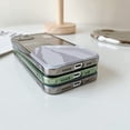 thumbnail image 4 of Case for iPhone 13 6.1 inch, Clear Soft Bumper Protective Retro Color Snow Mountain Moon Transparent Phone Case - Black Cloud, 4 of 4