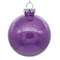 thumbnail image 1 of Vickerman N211586 Boule Transparente Pailletée Lavande de 6 Po - 4 par Sac, 1 of 3