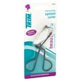 TRIM Beauty Care Professional Eyelash Curler, Black, 5 Refill Pads