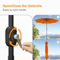 thumbnail image 5 of ACEGOSES 9FT Round Patio Umbrella with UPF50+, Tilt Function, and Wind-Resistant Design——Experience Outdoor Comfort, Orange, 5 of 8