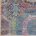 thumbnail image 7 of Nourison Global Vintage Geometric Multicolor 2'4" x 8' Area Rug, (2x8), 7 of 7