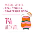 thumbnail image 4 of Cutwater Spirits Paloma 4 pack 12 fl oz Aluminum Cans 7% ABV, 4 of 14