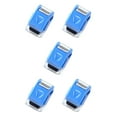 thumbnail image 1 of Transemion Manual Confidential Roller Stamps ID for Protection Personal Information Data Theft Guard Ink Security Rollers Blue 5Set, 1 of 6