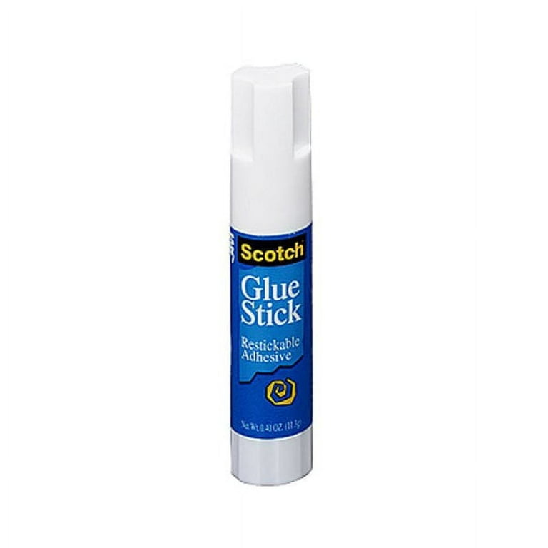 Scotch® Permanent Glue Stick, 5 Sticks, 21g