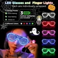 thumbnail image 4 of 53 PCS Foam Glow Sticks, Glow Sticks Bulk Party Pack, LED Light up Foam Stick for Wedding with 3 Modes Colorful Flashing, Neon Party Favors Supplies for Birthday, Carnival, Concert, 4 of 10