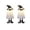 2PCS, variant on AHGQT Halloween Decorations Outdoor Indoor, Hanging High Heels Ghost Decor with Light, Spooky Swinging Witch Hat Ghosts for Halloween Decor, Perfect for Yard, Patio, Garden, Tree, 1Pcs