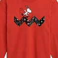thumbnail image 3 of Peanuts - Snoopy Skating Pattern - Toddler And Youth Long Sleeve Graphic T-Shirt, 3 of 6
