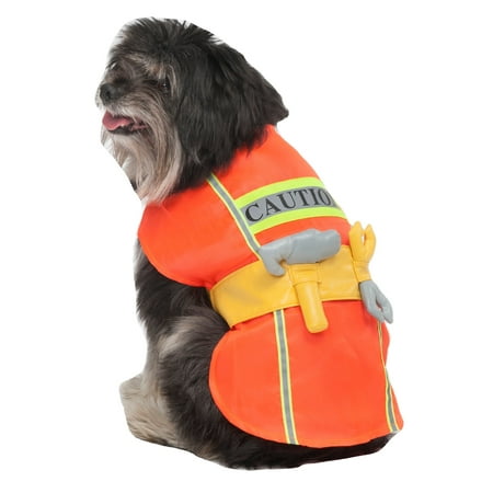 Fashion Pet Construction Worker Pet Costume,