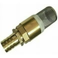 thumbnail image 1 of Filtro inferior de bomba de agua de alta calidad, colador de acero inoxidable con válvula de pie de latón que ofrece protección confiable contra residuos, fácil instalación para una integración, 1 of 5