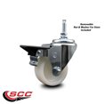 thumbnail image 2 of 3 Inch Nylon 12MM Threaded Stem Caster with Brake, 2 of 2