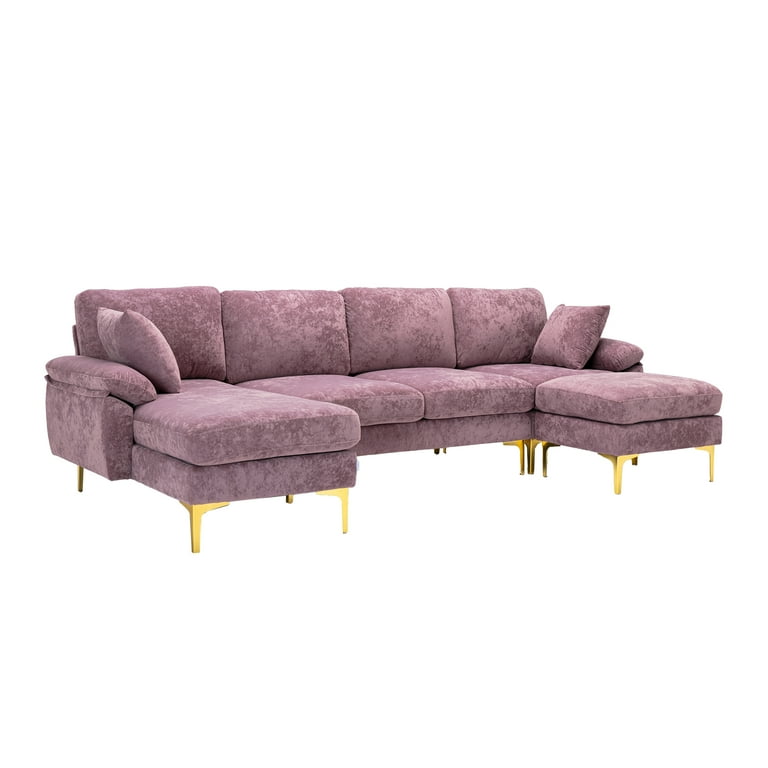 Large 2024 purple sectional