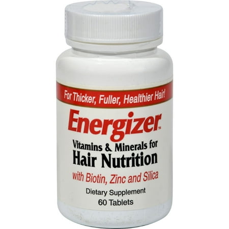 Hobe Laboratories Energizer Vitamins and Minerals for Hair Nutrition - 60 Tablets