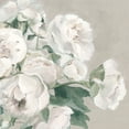 thumbnail image 2 of Hageman, Marilyn 20x20 Black Ornate Wood Framed with Double Matting Museum Art Print Titled - Peonies on Gray Flipped Crop, 2 of 4