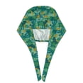 thumbnail image 3 of Kdxio Jungle Leopard Pattern Turban Hat for Women Men Comfortable Adjustable Cleaning Working Cap with Sweatband, 3 of 8