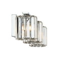 thumbnail image 4 of Quoizel Platinum Collection Divine 3-Light 22.75" Bathroom Vanity Light in Polished Chrome, 4 of 4